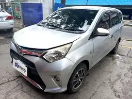 TDP 5,JT Toyota Calya 1.2 G Bensin-AT Silver 2016