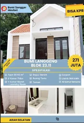 Hunian Kpr Dp murah SHM+IMB aman dekat TOL CILEUNYI