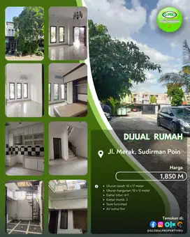 Dijual Rumah Cluster Daerah Merak, Polim Pekanbaru!