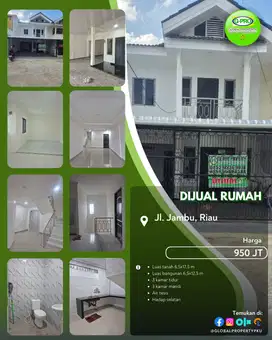 Dijual Rumah Jalan Jambu Tengah Kota Pekanbaru New Renov!