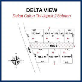 Nilai Investasi Meroket! Kavling Dekat Akses Tol Japek II