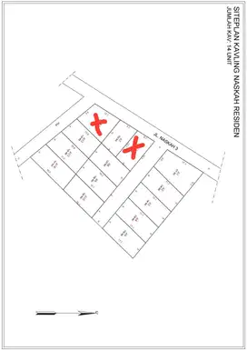 Dijual Tanah KM7 JL Naskah dekat Gramedia Word Palembang
