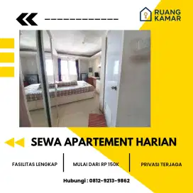 Sewa apartemen harian/transit kalibata city termurah