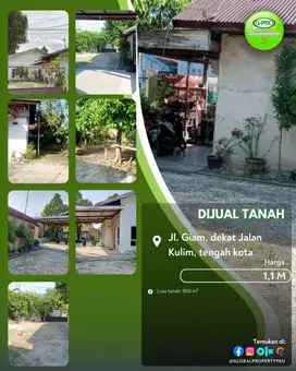 Dijual Tanah Daerah Giam Dekat Jalan Kulim!
