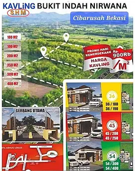 Dijual Tanah Kavling SHM di Cibarusah Bekasi Strategis Bebas Banjir