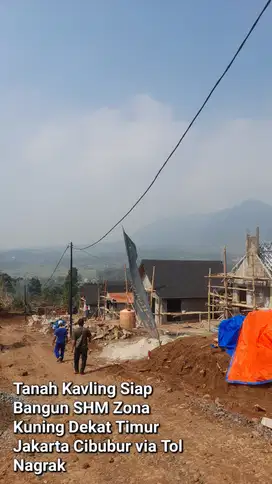Jual Tanah Kavling Zona Kuning Bisa Bangun Permanen SHM Dekat Jakarta