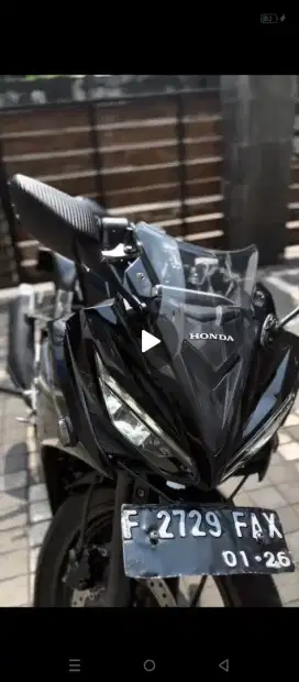 CBR 150 2016 Face Lift . Hitam.