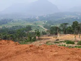 Dijual Kavling Villa View Gunung ,SHM di Puncak 2 Bogor THE HANJAWONG