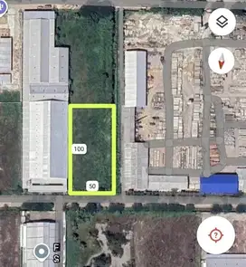 Di Jual Tanah Gudang 5000m2