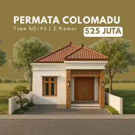 Timur de Tjolomadoe Dijual Rumah DI Colomadu Murah Bayar Bertahap