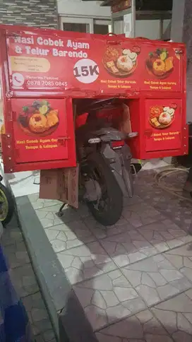 dijual gerobak motor keliling