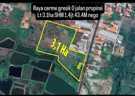 *JUAL Kav industri Raya Cerme Kidul Gresik