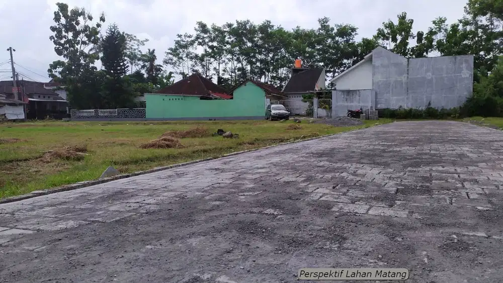 Fasum Jalan Cor Beton 5 meter, Tanah Kavling Sawangan, Depok