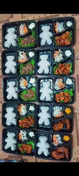 Paket nasi bento