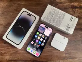 Iphone 14 Pro 128GB Space Black Ex Ibox Lengkap Normal bisa COD