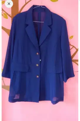 Blazer outer biru