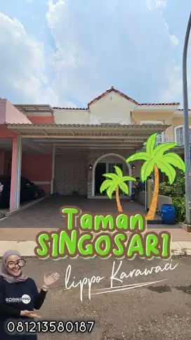 Dijual rumah Furnished dengan lantai Full marmer di lippo karawaci uta