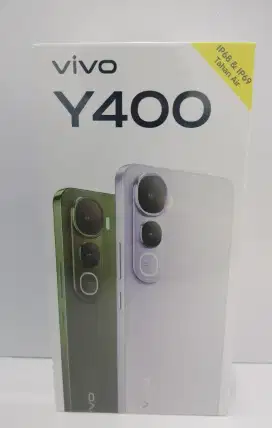 Vivo Y400 8/256GB – Baru Segel  – Garansi 1 Tahun – Kamera 50MP Sony