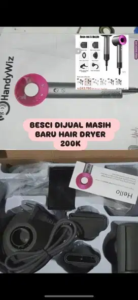 DIJUAL HAIR DRYER BARU 200k