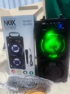 Jual speaker bluetooth 6 in merk nixnox + mic untuk. Karaoke