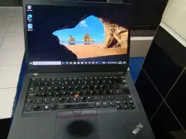 Laptop lenovo thinkpad T490 i7 gen 8 ram 16 ssd ngebut