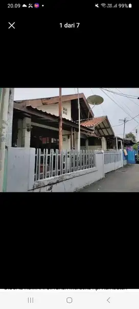 DIJUAL CEPAT  RUMAH NEGO SAMPE DEAL, di Kp. Rambutan Jak-Tim