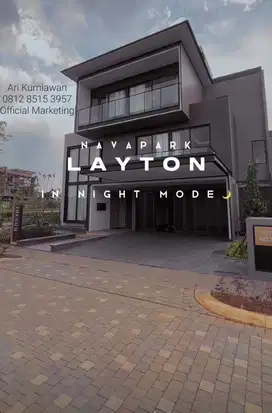 DISKON PENGHABISAN UNIT LAYTON 15 X 26 NAVAPARK BSD CITY LYNDON LAUREL