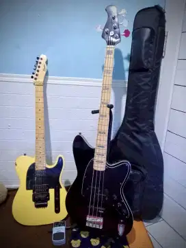 Dijual Paket Gitar, Effect dan Bass