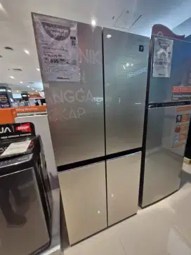 SHARP SXS SJIF51PG 472L PROMO CICILAN BISA BUNGA 0%