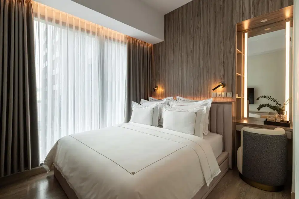 Disewakan apartment Fifty Seven 1BR +1living room ( multi purpose)