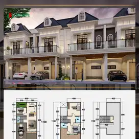 Dijual Rumah Villa Komplek Vrederick Haus JL Sei Tuntung Baru
