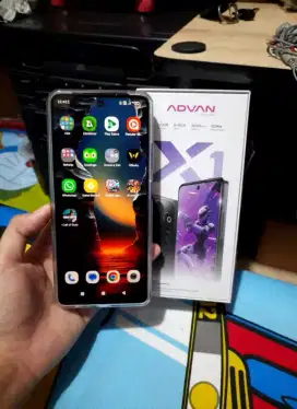 Advan X1 8/128gb,NFC,HelioG100,GyroHW FullsetOri Nominus Garnsi Panjng