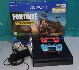 PS4 Slim 500GB Fullset Mulus