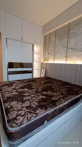 Apartemen Denver Studio full perabot lengkap Lantai rendah view city
