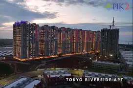 DIJUAL BU APARTEMEN 2BR TOKYORIVERSIDE PIK 2 TERMURAH