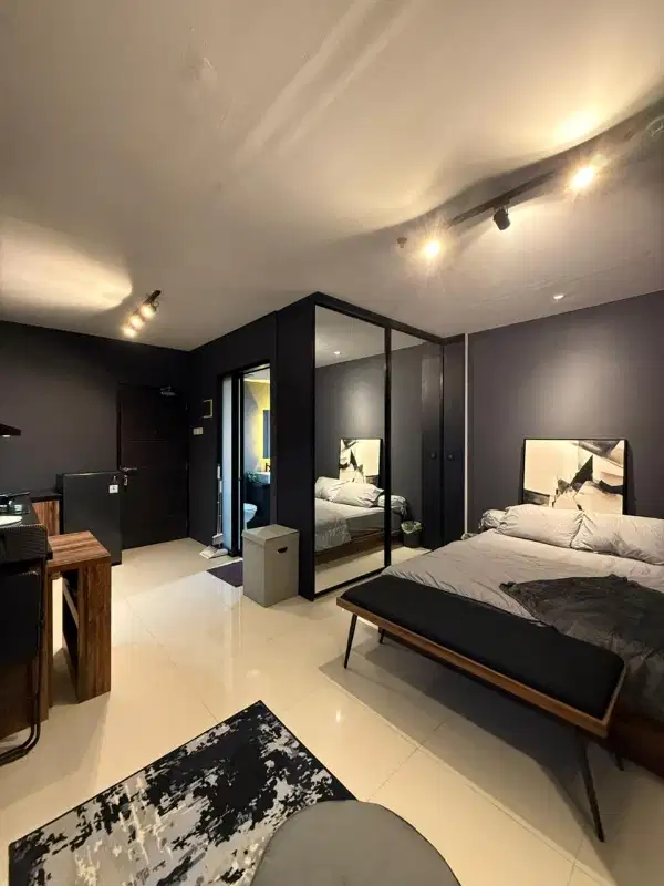 FOR rent apartment cantik studio bigsize New renov