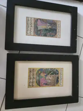 Pajangan Kertas Lukis dari India
