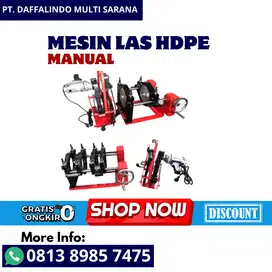 Distributor Mesin las Pipa Hdpe 200mm Manual SHDS - Alat Pemanas Pipa