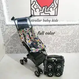 Stroller Cocolatte Pockit x Keith Haring