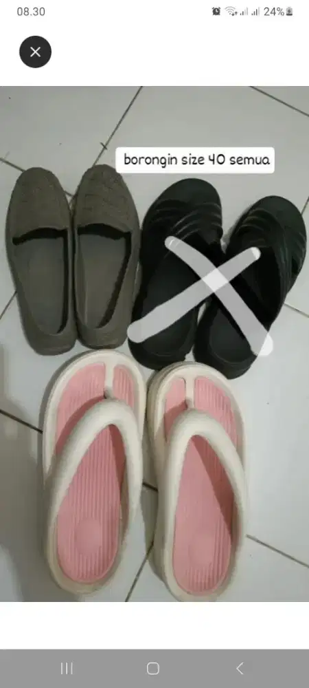 Sandal & sepatu perempuan