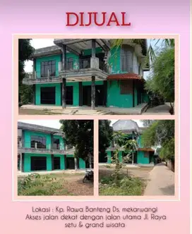 Rumah besar di setu rawabanteng dakat grand wisata