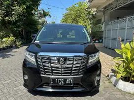 NEW ALPHARD 2.5 G ATPM 2017 HITAM MATIC