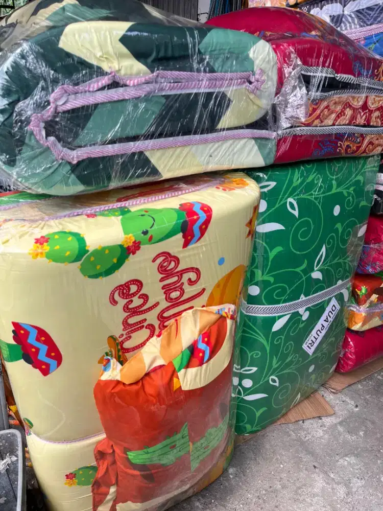 Kasur busa + bantal