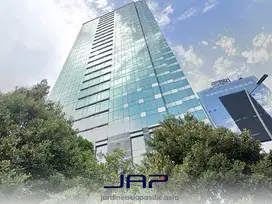 Sewa Kantor Wisma GKBI Luas 481 M2 Fitted di Sudirman Dekat Mrt Benhil