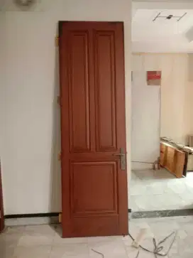Pintu panel solid kamper Samarinda open