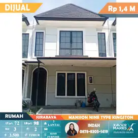 Dijual Rumah Mansion Nine Dua Lantai