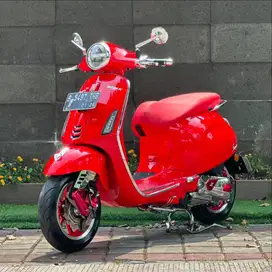 Piaggio Vespa Primavera 150 IGET ABS LED FACELIFT TH 2020 Warna Red