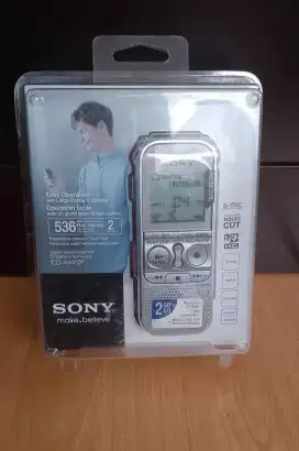 Voice Recorder Sony ICD-AX412F, Perekam Suara Merk Sony