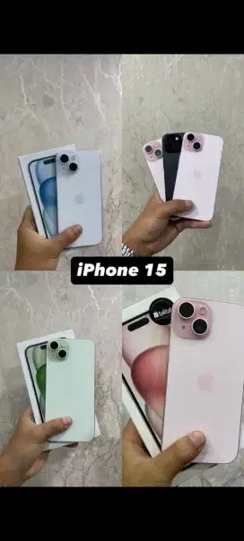 Iphone 15 128 NEW / 2nd CREDIT BUNGA 0% Tanpa DP , Hanya KTP & NPWP