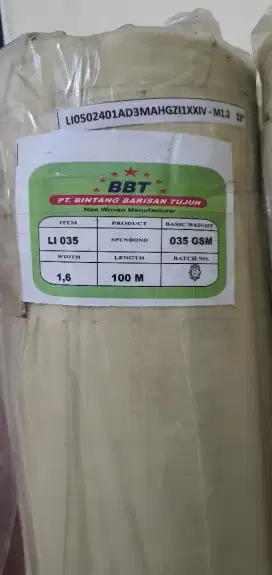 JUAL CEPAT - KAIN SPUNBOND ROLL